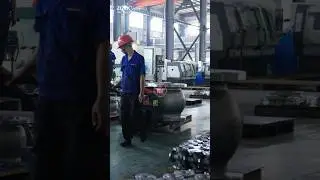DN350 PN16 Hard-Sealed Eccentric Hemispherical Valve Machining-ZGKK #valve #china #videos