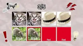 Cat, hat, rat, red #saythewordonbeat #beattheword #trendingreels #viralvideo 
