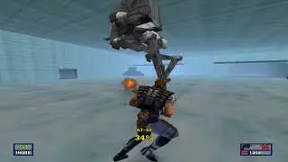 STAR WARS Shadows Of The Empire PC Game Play - 1996