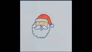 Santa Claus Drawing Easy #drawing #art #trending #christmas #song #viral #shorts