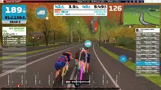 Zwift Ladder Racing 5v5 - TeamNL Cloud9 vs ART Isotopes