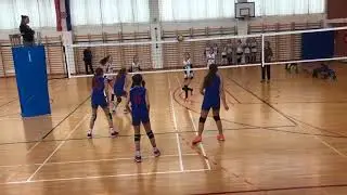 MALA ODBOJKA OK FORESTA:ŽOK BJELOVAR 1:0 REGIONALNO NATJECANJE IVANEC 24.03.2018.