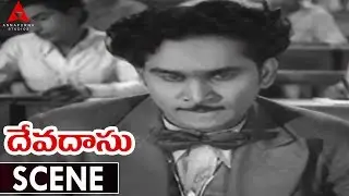 Devadasu Movie || Akkineni Nageswara Rao Introduction Scene || ANR, Savitri