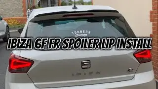 Seat Ibiza 2021 6F FR how to Install Spoiler Lip/Extension