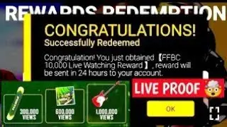 Today's FF Redeem Code Of Guitar Paran and Avtar ||Redeem Fast and Must Watch||Loot Lo Garena Ko😂😂