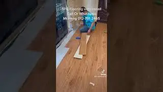 Kampar SPC Flooring CALL Mr. Heng 012-791 2465 Perak SPC Lantai Kayu
