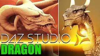 DAZ Studio Dragon Tutorial - Beginners 3D Software - Shannon Maer DAZ Stud