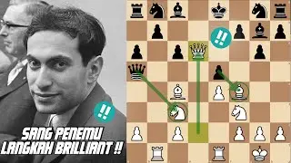 MIKHAIL TAL SACRIFICES EVERYTHING FOR CHECKMATE!!