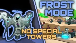FROST Mode SOLO No Special Towers | Tower Defense Simulator | Roblox TDS