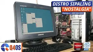 Ngapain PC Jadul Pake Linux? Q4OS 6 Andromeda