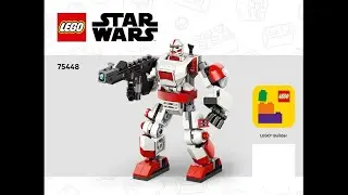 LEGO 75448 Instructions | Star Wars | Clone Shock Trooper Mech | Mechs