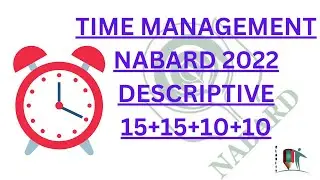 NABARD 2022 DESCRIPTIVE - TIME ALLOCATION