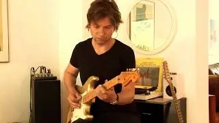 2015 Fender Stratocaster Custom Shop '56 Relic (gold sparkle, w/ John Cruz pickups)