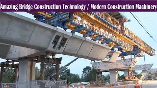 Amazing Bridge Construction Technology |  Modern Construction Machinery | Enough Technology | ET