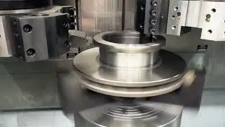 Double column CNC vertical lathe Brake drum shoe brake disc CNC vertical lathe