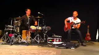 Enrique Platas and Jimmy Patton Live. Cajon, Drums, San Diego musicians.