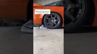 Running over my sisters shoes in my 240sx #shorts