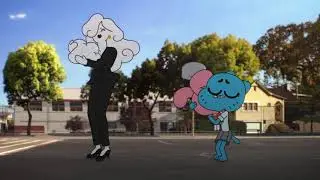 Mom Vs Daughter Anime Fight (The Wonderfully Weird World Of Gumball)