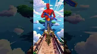 Giant Spider man Thanos Game Over Nerf Gun #shorts #nerfblaster