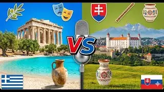 Greece vs Slovakia: Aegean Sun vs Tatra Peaks