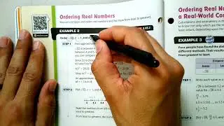 Lesson 1.3 Ordering Real Numbers (CCSS 8.NS.2)