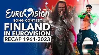 🇫🇮 Finland in Eurovision Song Contest (1961 - 2023 | RECAP Suomi Euroviisuissa)