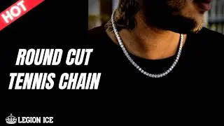 Round Cut Tennis Chain | Legion Ice