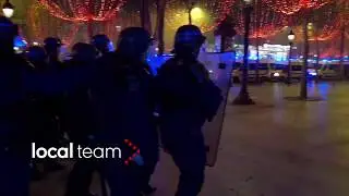 Gilets jaunes, scontri 24 novembre 2018