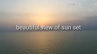 KUWAIT LARGEST BRIDGE| SEA VIEW| SUN VIEW AT SEA SIDE| KUWAIT