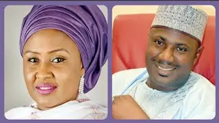 DRAMA AS AISHA BUHARI'S AID SHUNS QUESTION ON FIRST LADY'S WHEREABOUT