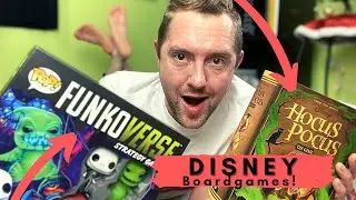 DISNEY HAUL! Disney Board Games Edition: Hocus Pocus, FUNKOVERSE + More!