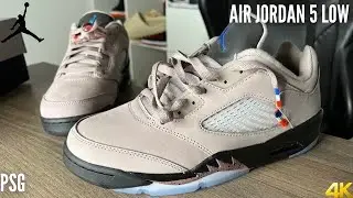 Обзор Air Jordan 5 Low Paris Saint Germain PSG On Feet