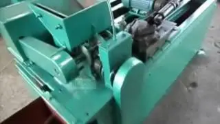 Motorcycle & bicycle wheel spoke swagging and tapering machine