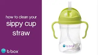 how to clean your sippy cup straw