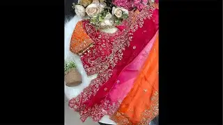 Latest premium designer saree collection live on offer price booking 6354046662. ..