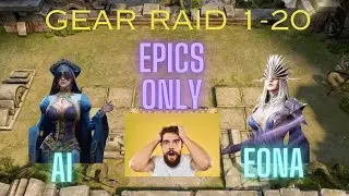 Watcher of Realms Gear Raid 1 - 20 Epics Only