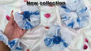 Cool & Classy Hair Accessories 🔥 | VLEZA Trendy Scrunchies New Collection #cool #handmade 