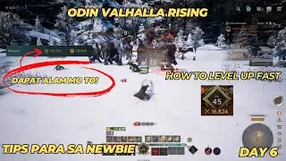 ODIN VALHALLA RISING | How To Level Fast! Newbie Guide ( Tagalog )