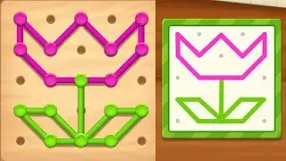 Line Puzzle: Color String Art