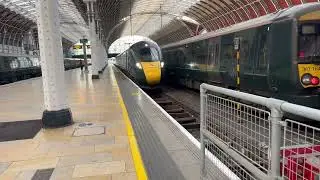 A few Trains at Paddington railway station