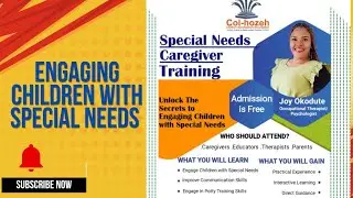 Special Needs Caregiver Training #autism #downsyndrome #adhd #behaviour #advocate #parenting