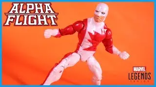 Marvel Legends WENDIGO Wave ALPHA FLIGHT GUARDIAN Action Figure Toy Review