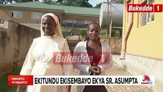 Omuntu w'abantu:  Tukyali ne Rev. Sr. Asumpta Babirye  omukulu w'essomero lya Namagunga.