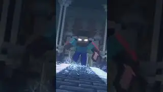 Herobrine vs Steave #minecraft #minecraftanimation #herobrine #edits #gaming #subscribe #powervibes