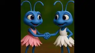 🐜 அழகான இரண்டு எறும்புகளின் கதை! |காற்றுள்ள போதே தூற்றிக்கொள் |Tamil Moral Story #kiddyvish #shorts