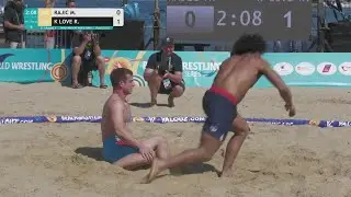 Miljan RAJIC (SRB) vs. Rodrick K LOVE (USA) &bull; B | Round 1 &bull; Men's BW 80Kg