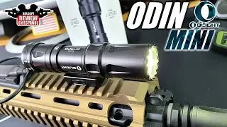Linterna 🔦  para fusil Olight - ODIN MINI Mlok | Airsoft Review en Español