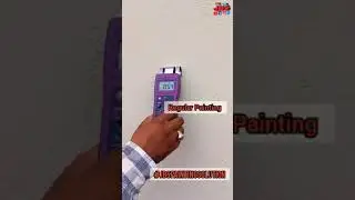 Moisture meter Test For Painting & Waterproofing