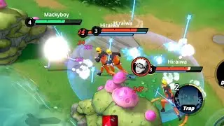 JUMP ASSEMBLE MOBA BETA | GAMEPLAY of Heroes characters #jumpassemble #naruto #bleach #dragonball