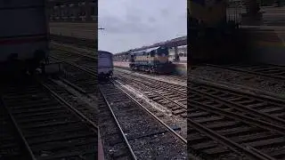 Rail Engine Change #railway #train #shorts